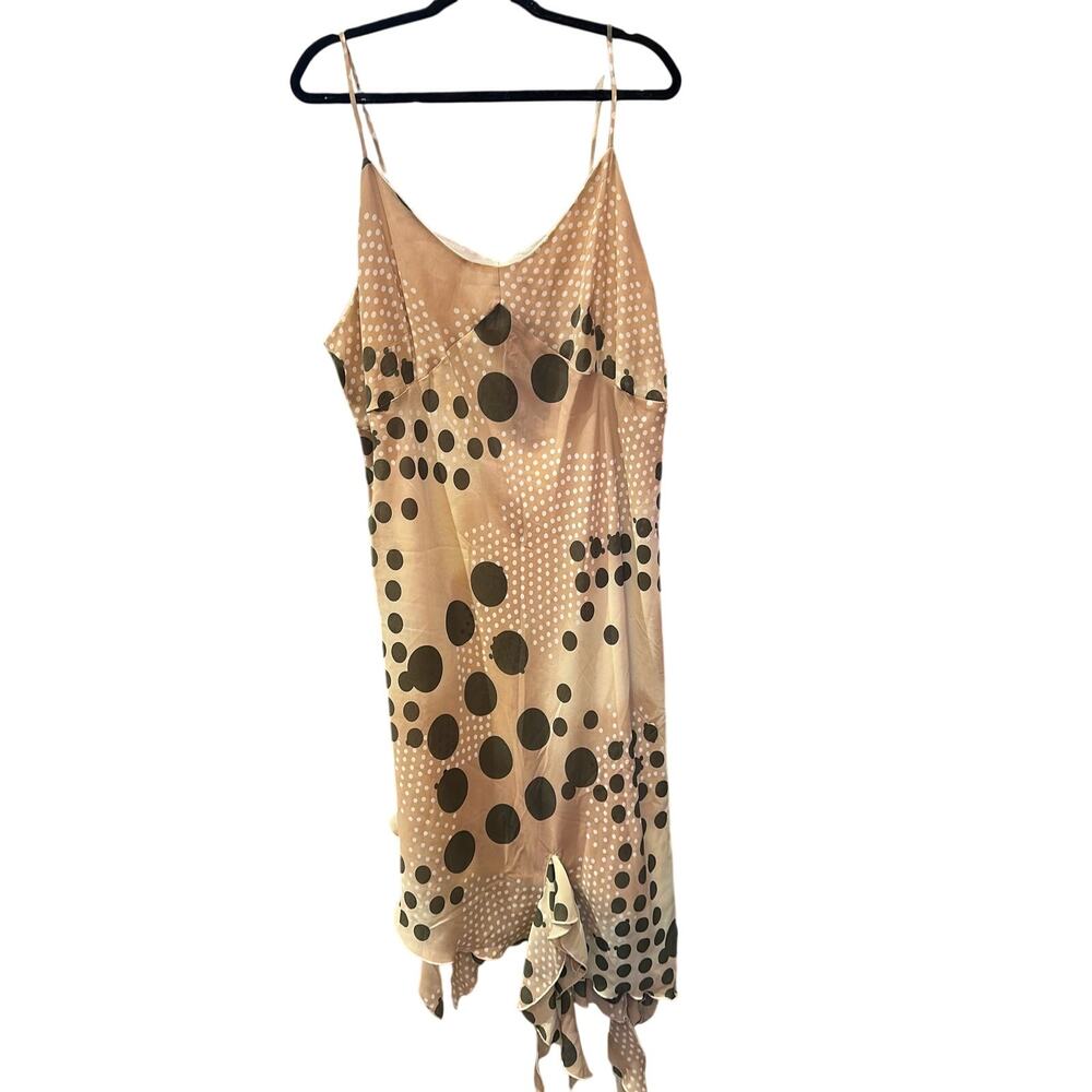 Vintage Y2K 2000's Dress-U-II by Sharon Polka Dot Fairy Maxi Dress 22/Plus 2X-3X